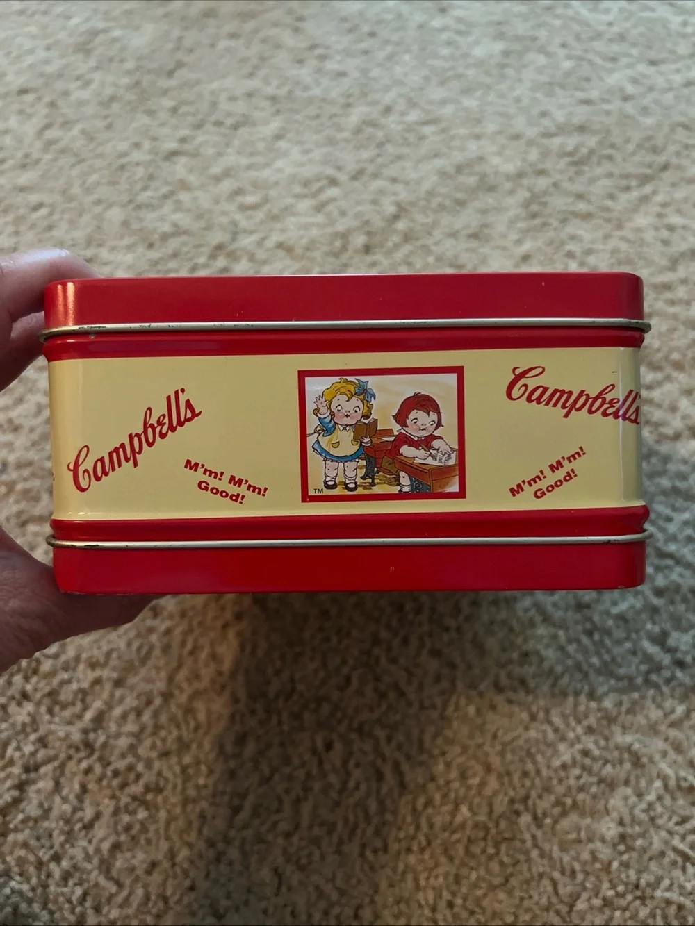 Campbells Soup Kids Metal Lunch Box 1998 Vintage